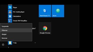 Cómo habilitar boton hibernar en el menú inicio de Windows 10 ATL [upl. by Llevel]
