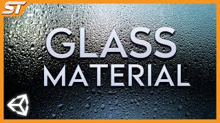 Creating a Basic Glass Material in Unity [upl. by Britteny207]