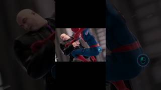 Marvels SpiderMan Remastered fight with big boss shorts [upl. by Baxter]