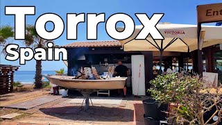 Torrox walk spain  virtual tour  walkig spain summer 4k [upl. by Avilys244]