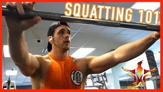 HOW TO SQUAT Beginner Tips amp LEG DAY ROUTINE ✓ Gym Guide Continuation [upl. by Alym]