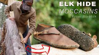 From Elk Hide to Shoes Complete Build [upl. by Moguel]