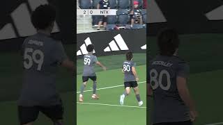 What a header by MyKhi Joyner St Louis CITY2 up 20 against North Texas SC [upl. by Bergmann]