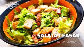 Salata Caesar clasică [upl. by Venetis]