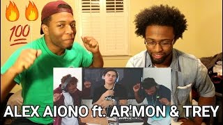 Alex Aiono Cover  I Spy T Shirt Isnt She Lovely amp Swang MASHUP FT ARMON AND TREY  Reaction [upl. by Uphemia726]