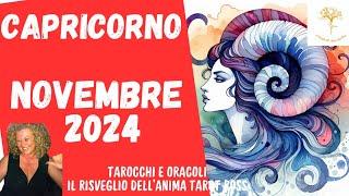 ♑ CAPRICORNO NOVEMBRE 2024 [upl. by Ycniuqal125]