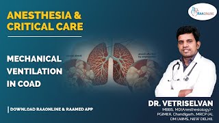 Anesthesia amp Critical Care  Mechanical ventilation in COAD  Raaonline [upl. by Moody870]