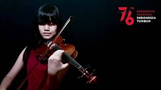 Tanah Airku  Ibu Sud  Violin Cover  Florenza Ferre [upl. by Ekram]