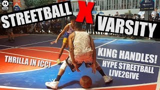 Hype Streetball vs Varsity  King Handles Tour 2019 part7 [upl. by Acie]