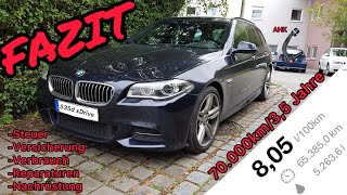 BMW F10 F11 535d xDrive Touring  FAZIT und KOSTEN [upl. by Rbma]