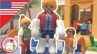 Playmobil Movie English Anna Goes to Kindergarten The Hauser Family [upl. by Asiralc]