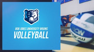 BJU Bruins vs Morris College  Womens Volleyball [upl. by Idnam]