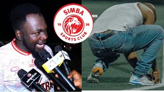 MASHABIKI SIMBA ATOBOA SIRI JAMAA ALIYETOA UCHAWI UWANJANIBILA YA KUFANYA HIVYO TUNGEFUNGWA [upl. by Banks985]