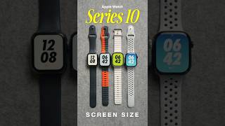 How BIG is the Apple Watch Series 10 ACTUALLY [upl. by Aileduab530]