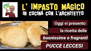 PUCCE leccesi  video ricetta di fantastici panini con lievito madre Pucce pugliesi o salentine [upl. by Edla]