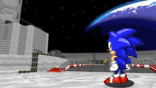 Sonic On The Moon A Space Odyssey  SRB2 Music Swap [upl. by Notyarb]