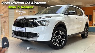 2024 Citroen C3 Aircross Max 5 Seater Price amp Features ❤️ Citroen C3 Aircross Top Model [upl. by Primalia]