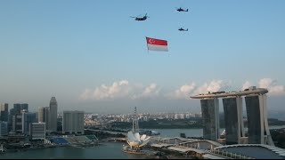 Singapore NDP 2015 Combined Rehearsals  highlights [upl. by Mighell]