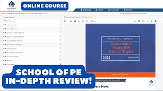 SCHOOL OF PE ONLINE COURSE  COMPLETE OVERVIEW [upl. by Noemi962]