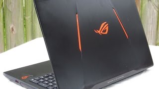 Asus ROG Strix GL553VD 7700HQ FHD GTX 1050 Laptop [upl. by Ramedlab]