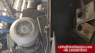 rotary table shot blast cleaning machine [upl. by Sew973]