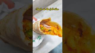 Faasos new burger wrap 🌯food wrap [upl. by Natsirk156]