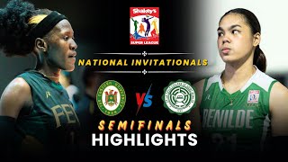 FEU VS CSB Full Game Highlights  SemiFinals  Shakeys Super League National Invitationals 2024 [upl. by Sugna5]