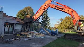 Brookview Community Center Demolition Video [upl. by Emmeram]