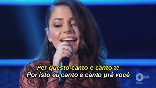 ANNALISA  CANZONE PER TE  Legendado [upl. by Getter670]