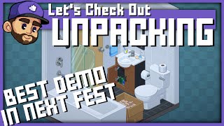 THE BEST DEMO ON STEAM  Steam Next Fest Unpacking [upl. by Archie]