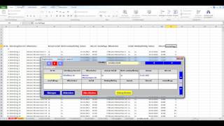 Datenbanken in Excel aus flexibler Eingabemaske erstellen Unfallstatistik [upl. by Hendrik]