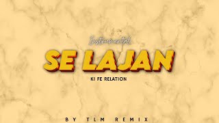 Instr  Remix Se Lajan ki Fe Relation by Dj Lion Beat TLM REMIX rabòday afrohouse tonymix [upl. by Eilrak]