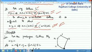 Modular Lattice Definition and examples by Dr Urvashi Arora [upl. by Derinna]