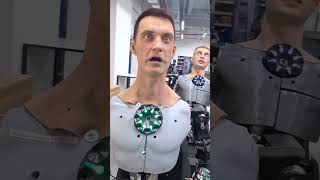 Подписывайся Мы знаем все про роботов  Promobot promobot robot robotics robots shorts tech [upl. by Llenram]