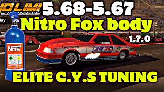 No limit 2  56 Mustang fox body nitrous tune 170 read description [upl. by Bailey146]