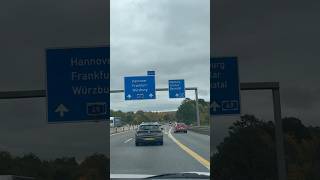 Deutschland Baustelle 🇩🇪 roadworks germany autobahn [upl. by Daeriam51]