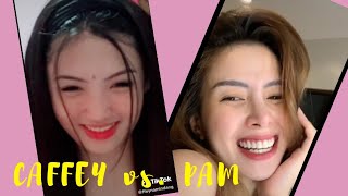 Caffey Namindang vs Pam Esguera Tiktok Compilation [upl. by Ailen218]