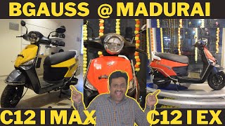 புதிய BGAUSS C12i MAX amp EX Electric Scooters  Best Family Scooter amp Branded LFP Electric Scooter [upl. by Nailij]