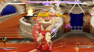 Mugenation Battle PC Version 10  Borchid VS Zangief  Gameplay [upl. by Aileno452]