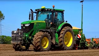 Kukurydza siane u Tomasza Joh Deere 6175R Premium Edition z Amazone [upl. by Leonhard]