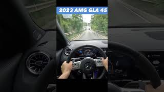 2023 AMG GLA 45 POV Full video on the channel 👇 [upl. by Ednew]