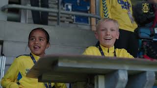 Brøndby Juniorrapportere kommenterer Derby på Brøndby Stadion [upl. by Assili]