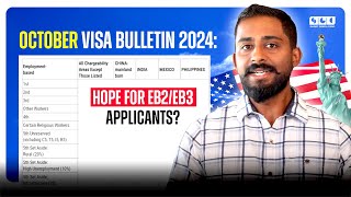 October Visa Bulletin 2024 Hope for EB2EB3 Applicants [upl. by Lavicrep]