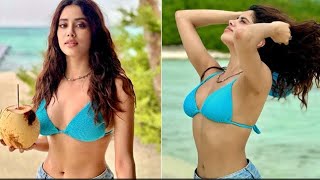 Janhvi Kapoor Hot Dress Full Screen Vertical Edit Mix  Janhvi Hot Interview Latest  Shorts [upl. by Aylatan]