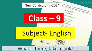 class 9 new english book 2024 [upl. by Kantos]