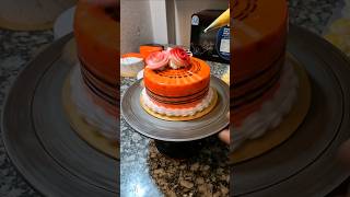 Orenge cake design orangecakerecipe oreocake cake [upl. by Rianon531]