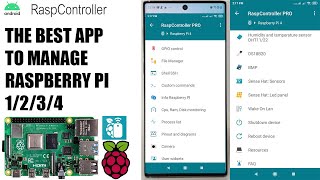 Raspberry Pi 4 The Best Android App To Manage Your Pi Remotely [upl. by Onaicnop]