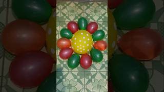 Yellow Green Red Orange Color Balloons Water Reverse Video Asmr [upl. by Nari]