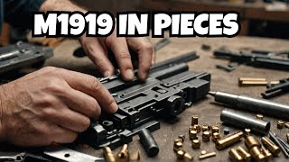 Disassembling The Legendary Browning M1919 [upl. by Animrelliug405]