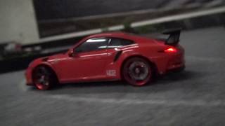 京商 KYOSHO MINIZ AWD MA020 Drifting quotCounter Steer 50 Modifiedquot PORSCHE 911 GT3RS 甩尾飄移 [upl. by Nee861]